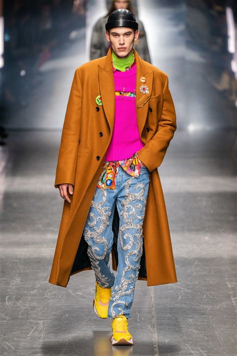 versace menswear fall 2019|versace men's apparel.